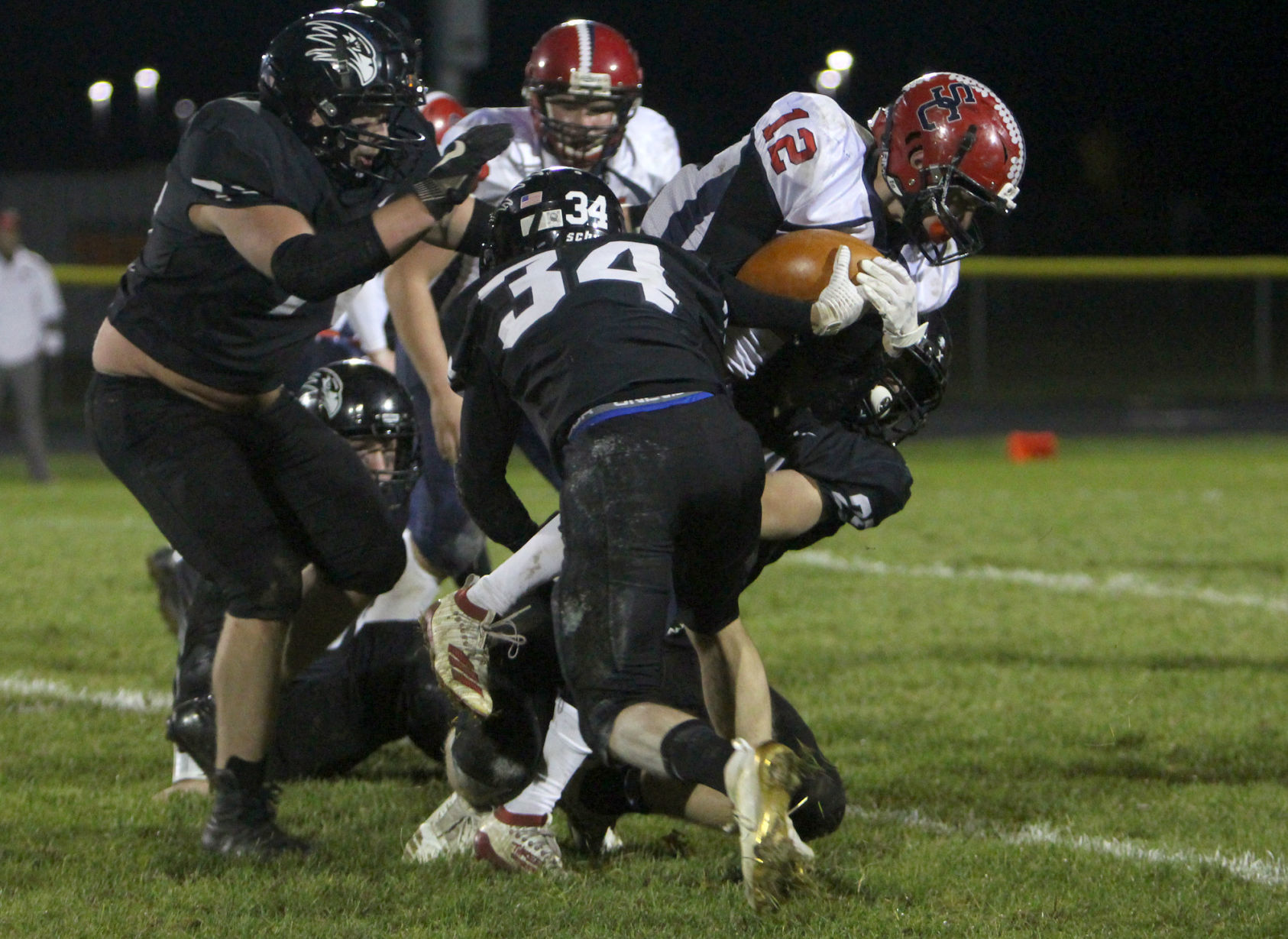 Spencer/Columbus at Bloomer football 10-25-19